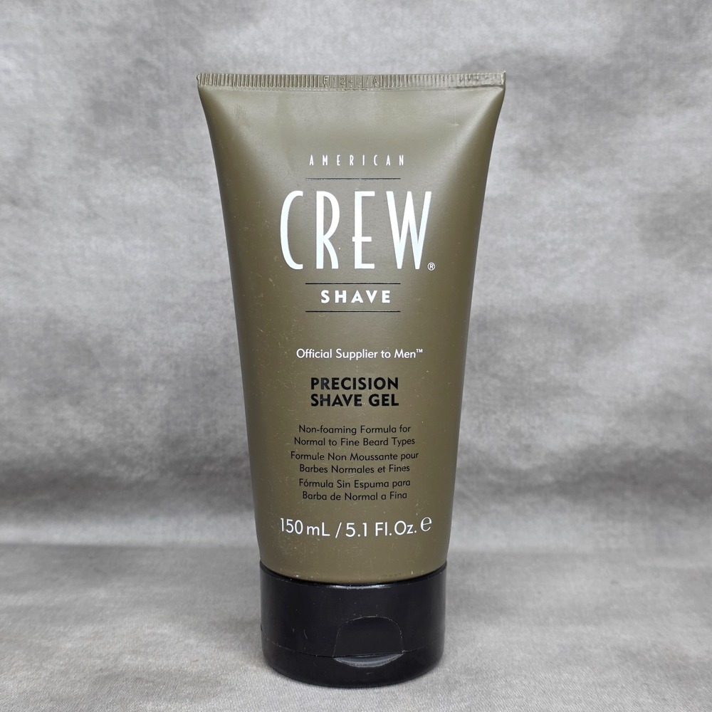 American Crew Precision Shave Gel‎ Non-Foaming for Normal to Fine Beards 5.1 oz